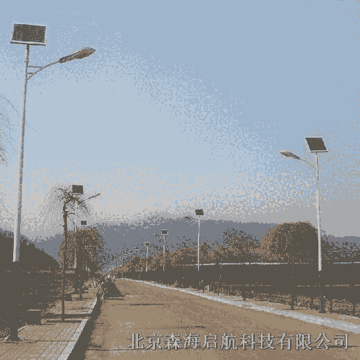森海啟航室外LED路燈 市政工程 太陽(yáng)能路燈案例